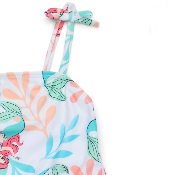 Toddler Little Mermaid Tankini & Rashguard Swimsuit 2, 2-pc Sets  Size 2T - Picture 7 of 11